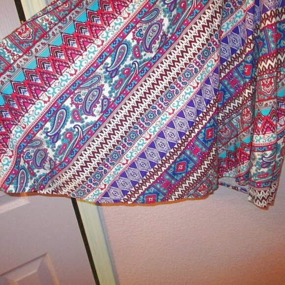 Swimsuits for All MIX Print Plus Size 26 SWIM Dress ONE PIECE Paisley BRA F/G - Picture 11 of 12